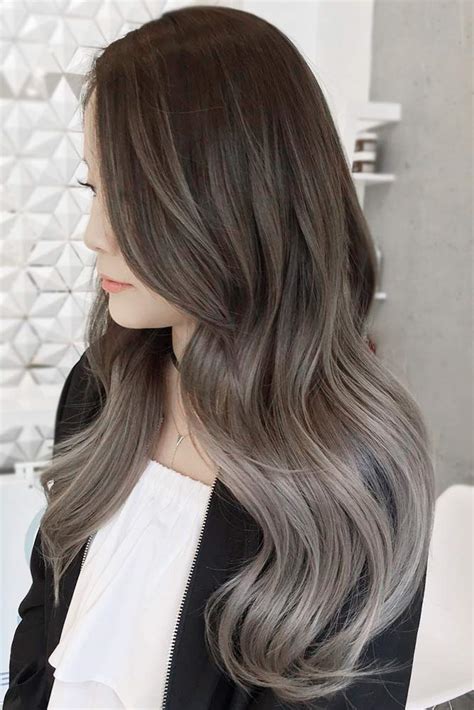 ash brown ombre